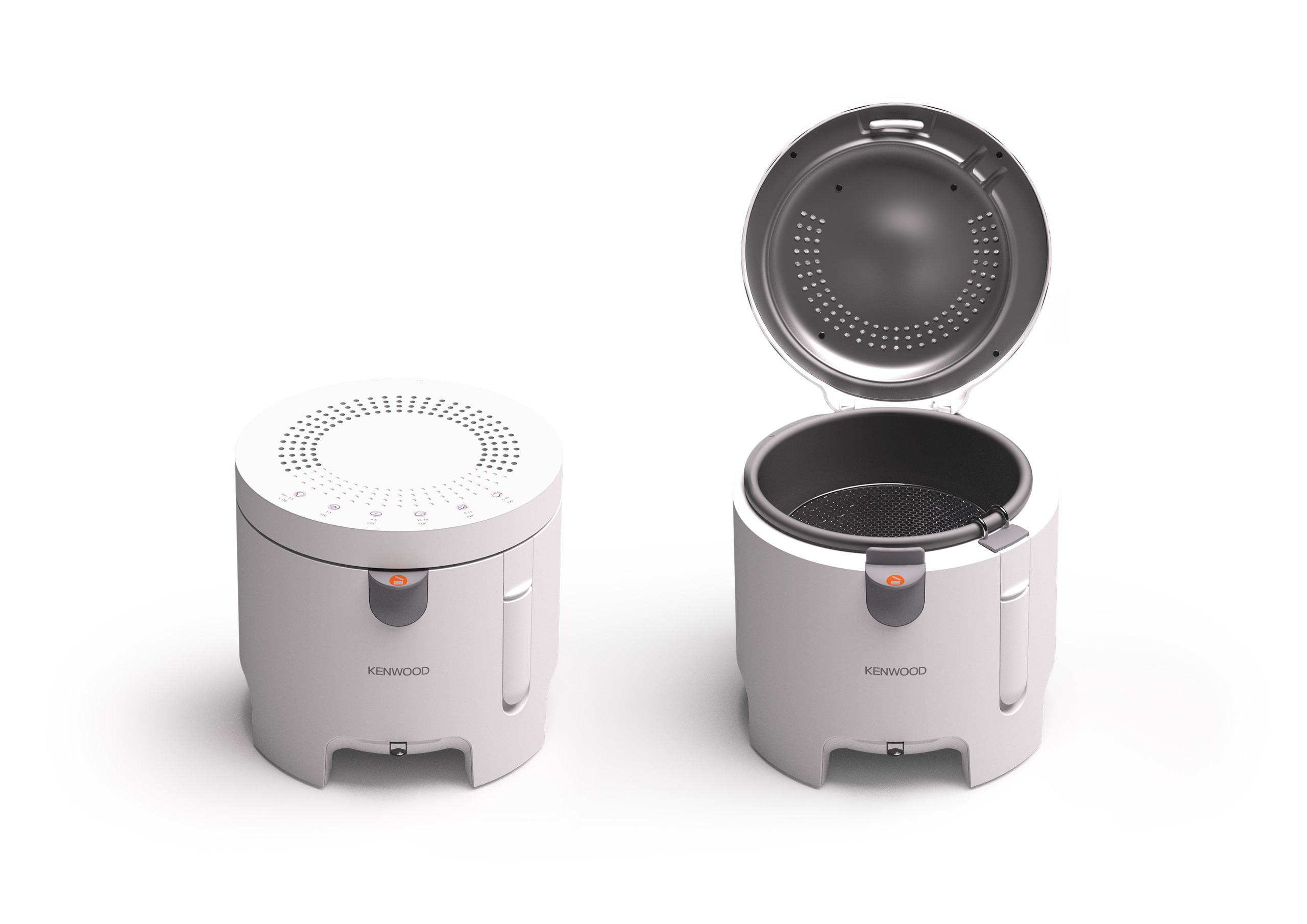 Kenwood Easy Clean Fryer | Round | Front View