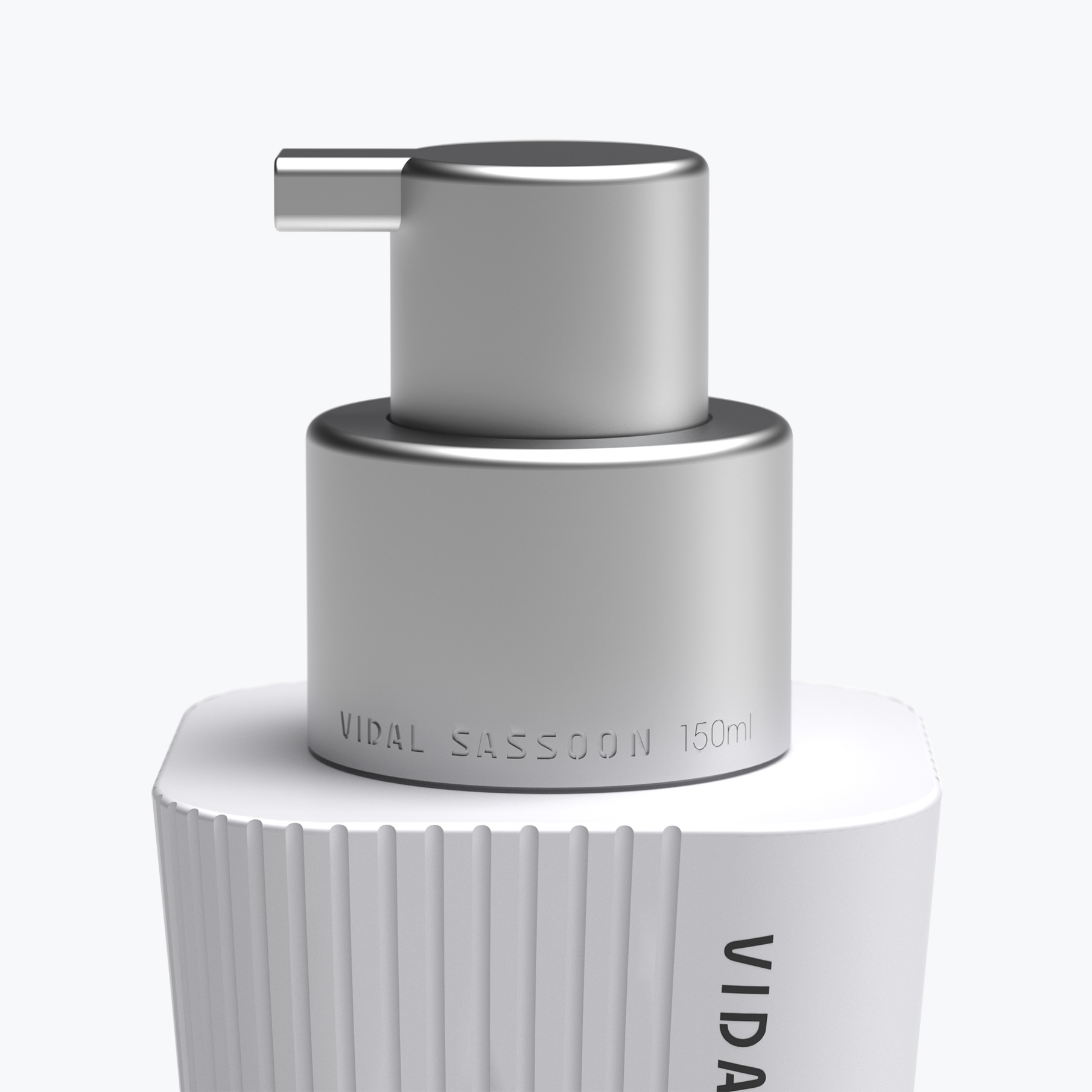 Vidal Sassoon Packaging | Pump | Detail View