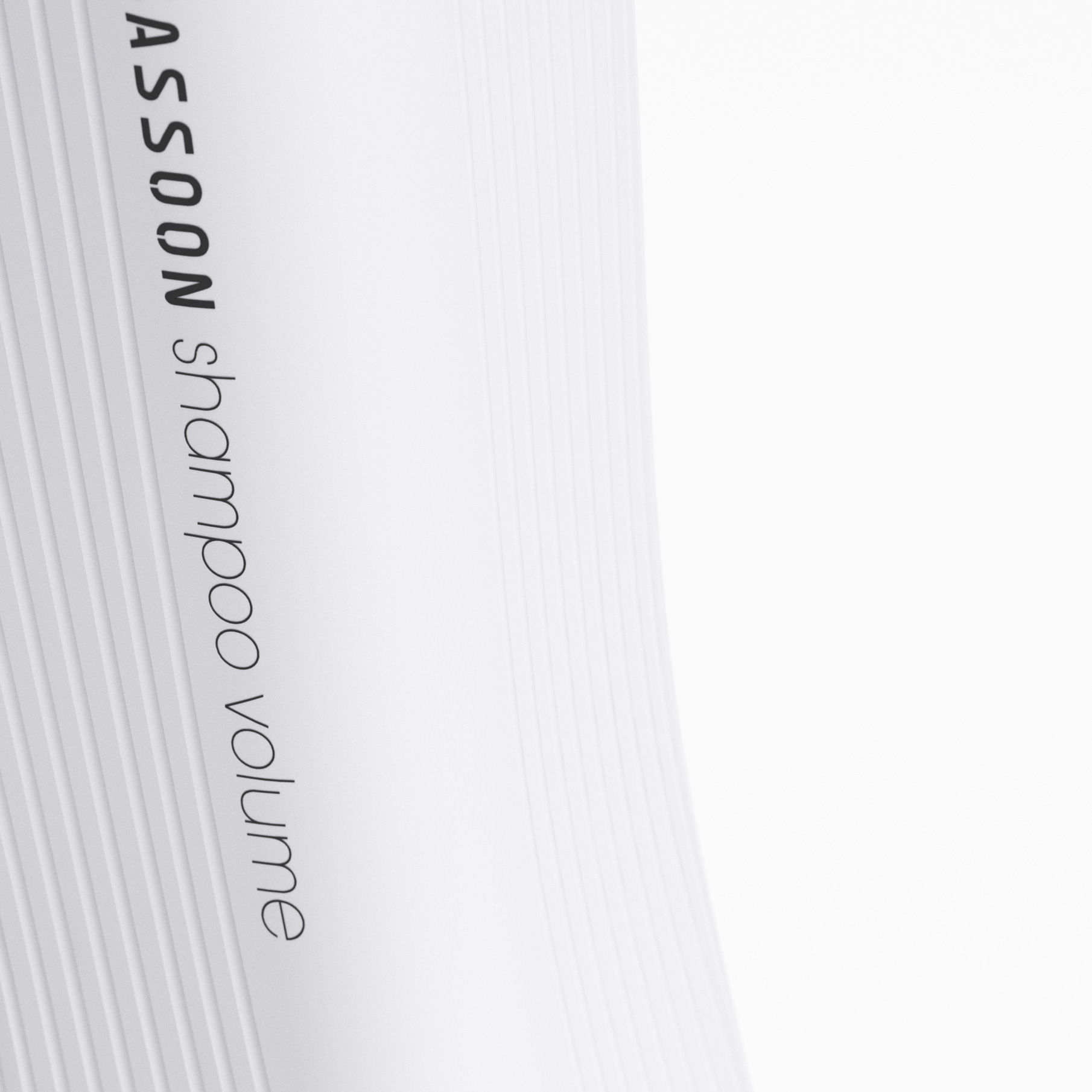 Vidal Sassoon Packaging | Grooves | Detail View